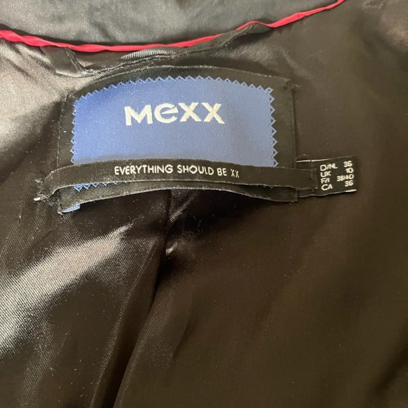 Black Mexx Trench coat, xs - Picture 5 of 6